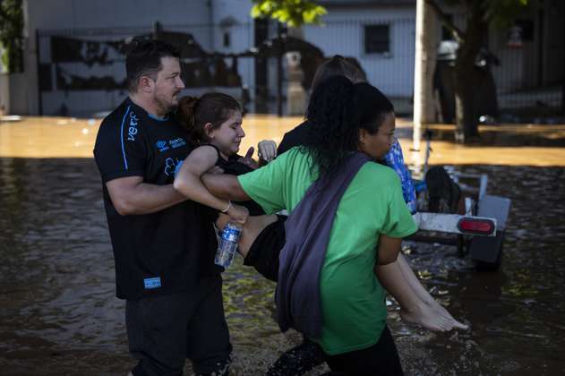 “El dolor del otro es nuestro”:  Brasil rodea a los gauchos por las inundaciones