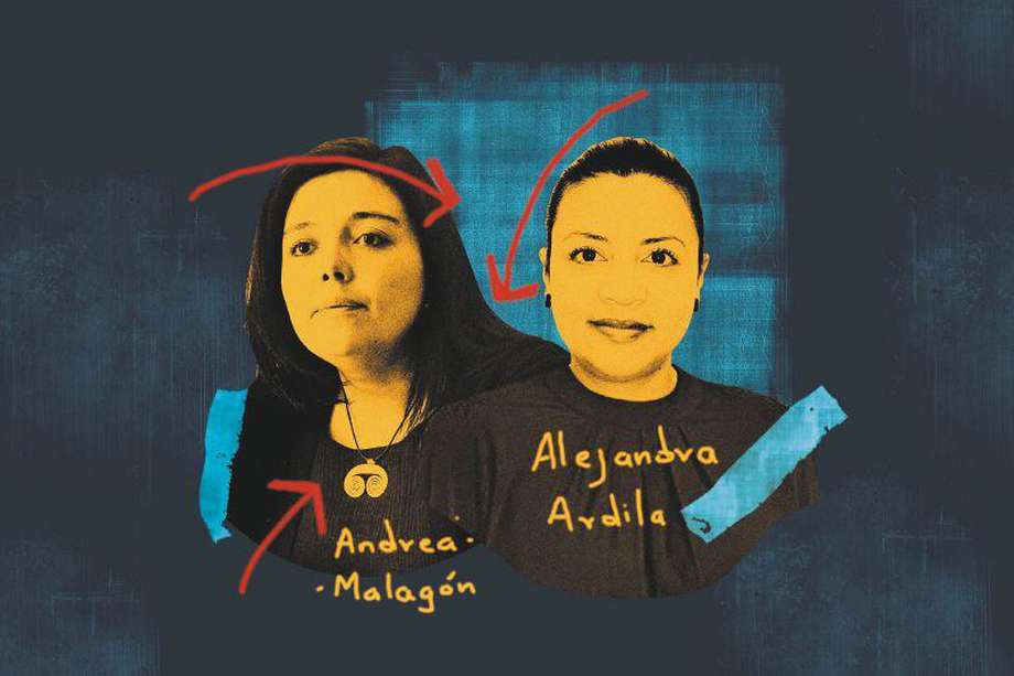 Andrea Malagón fue la directora de la Dirección de Extinción de Dominio hasta junio de 2018 y Alejandra Ardila Polo fue la fiscal del caso Meritage.  / Éder Leandro Roríguez