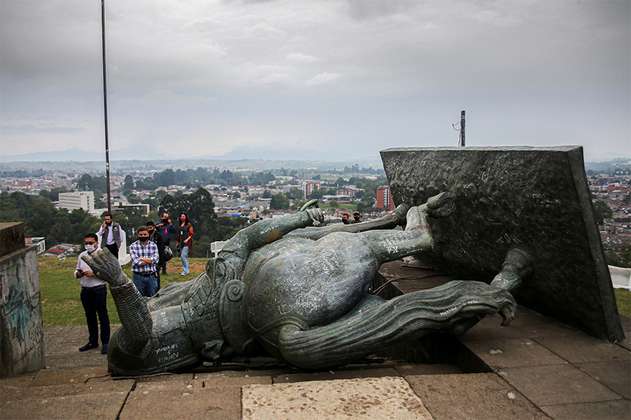 ¿Por qué tumbaron la estatua de Sebastián de Belalcázar en Popayán?