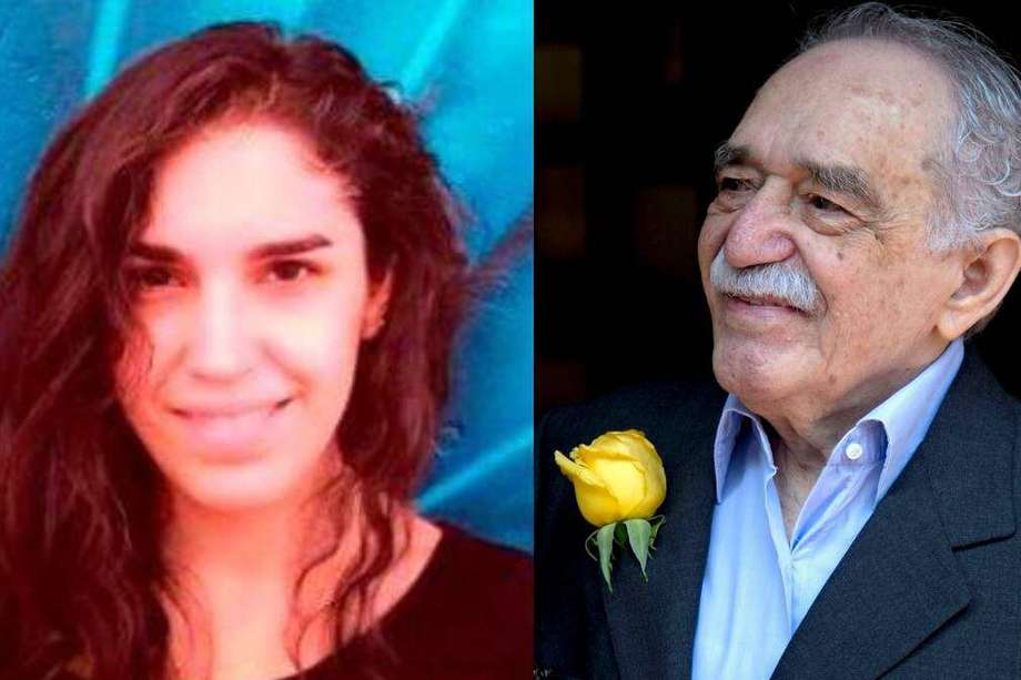 Indira Cato y Gabriel García Márquez