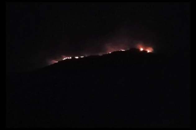 Incendio ha consumido más de 80 hectáreas en Nilo, Cundinamarca