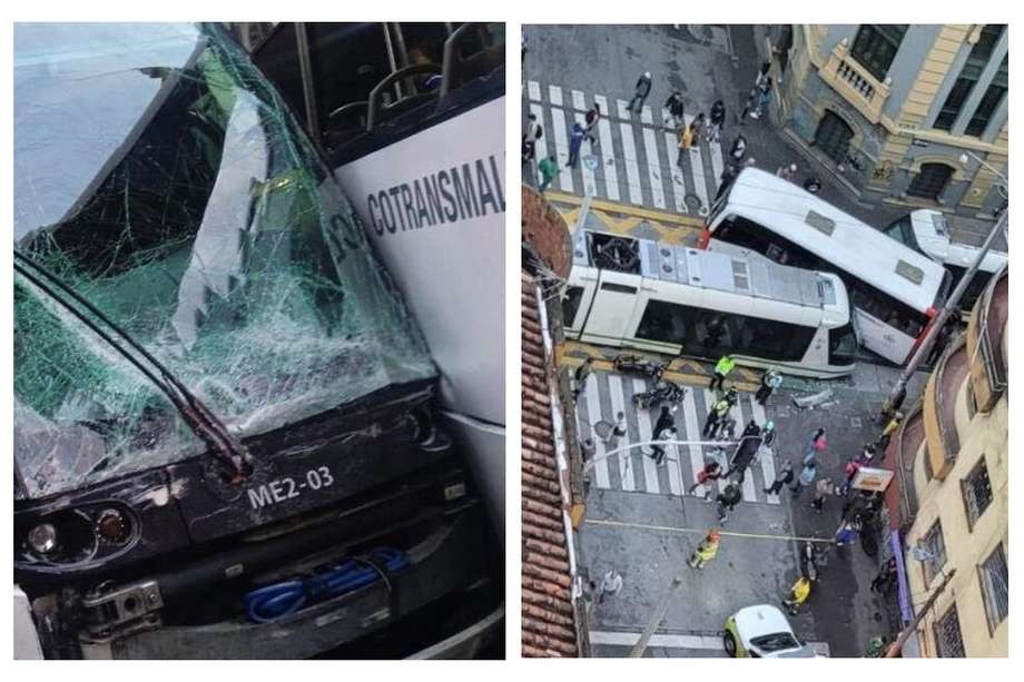 El accidente lo habría originado la imprudencia del conductor del bus