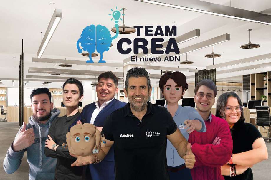 Julián Eslava, Michael Reyes, Jefferson Yagama, Andrés Cadena, Diego Guerrero y Sofia Sosa integran el equipo de trabajo.