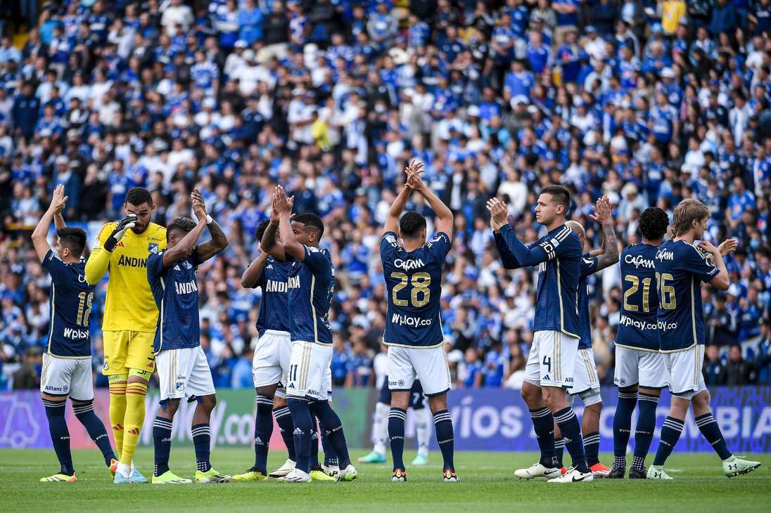 Millonarios selló de gran manera su clasificación a los cuadrangulares de la Liga BetPlay. El azul goleó a Boyacá Chicó 3-0 en la última fecha y espera pelear por el título en las finales.