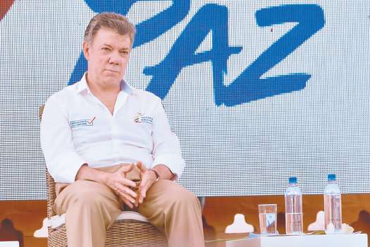 Al presidente Santos le quedan 112 días de Gobierno para consolidar la implementación de la paz. / AFP