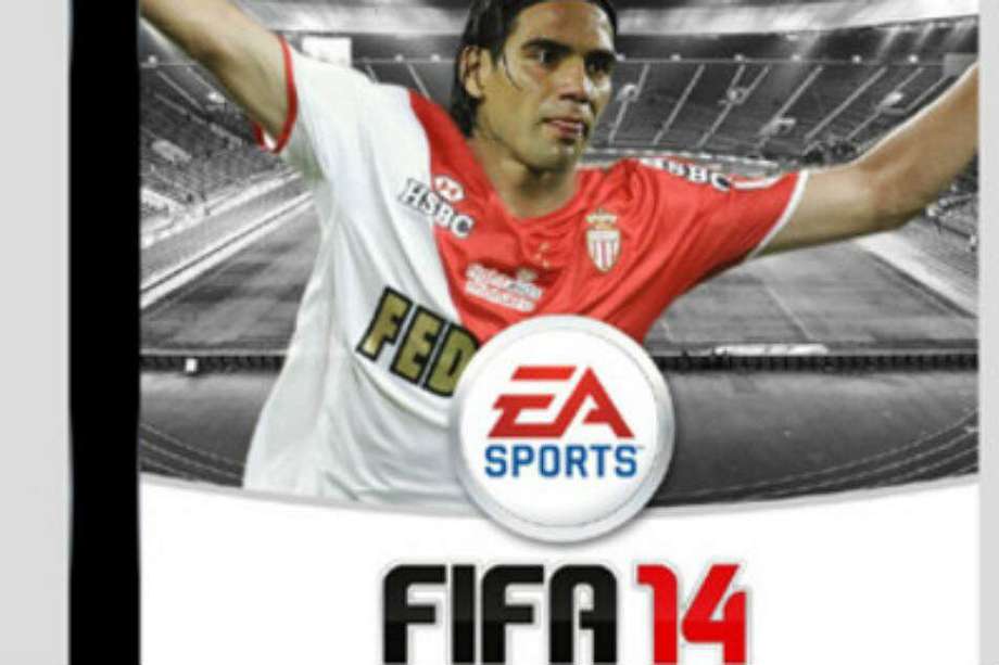 Falcao García, portada oficial de FIFA 14