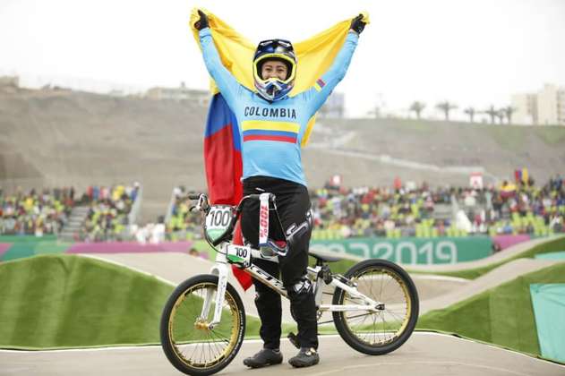 Mariana Pajón se quedó con la medalla de oro en los Panamericanos de Lima