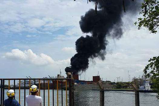 Cuatro muertos y 22 heridos en explosiones en astilleros en Cartagena