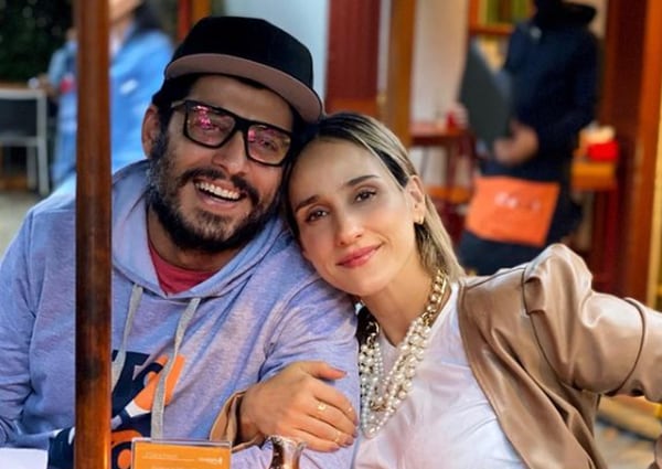 Chichila Navia y Santiago Alarcón Instagram