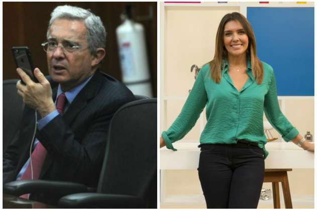 Uribe arremete en Twitter contra presentadora de Día a Día
