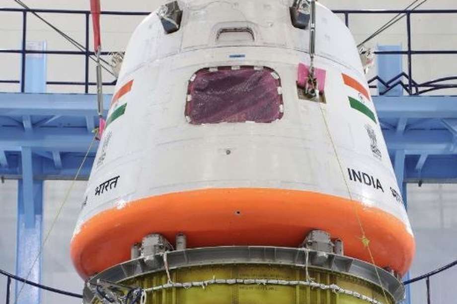 Prototipo de cápsula para tripulación de la misión Gaganyaan. /ISRO