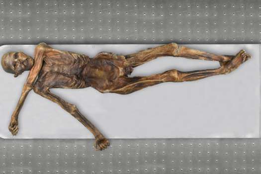 Ötzi, conocido como el “hombre de hielo”, fue encontrado en 1991.