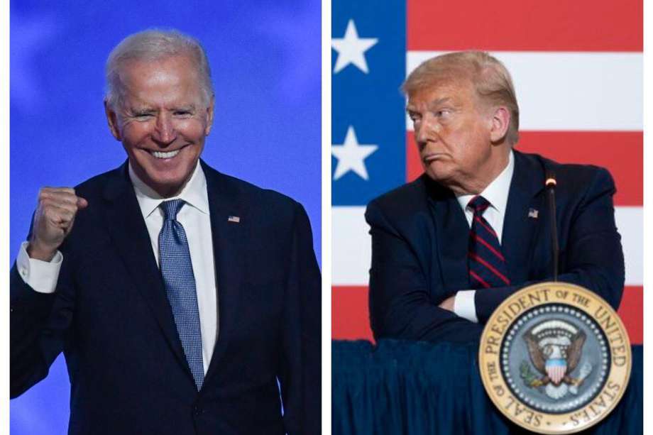 Aunque ya no tiene opciones legales, Donald Trump sigue intentando desconocer el triunfo de Joe Biden. ¿Qué pasará hoy en el Congreso? / AFP 