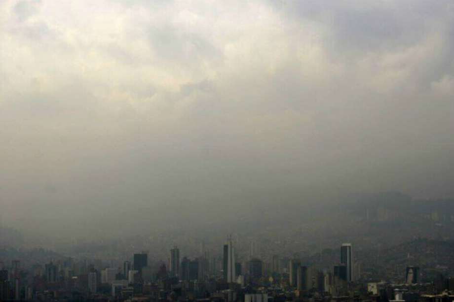Imagen de referencia. En los últimos días, se han registrado altas concentraciones del material particulado 2.5, en especial, en el sur de Medellín. 