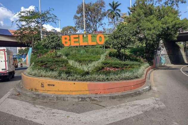 Se llevaron hasta la última letra: robaron letrero de Bello, en Antioquia