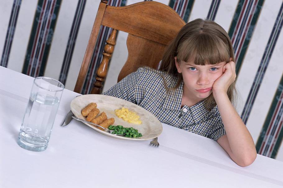 Trastornos alimenticios en los pequeños