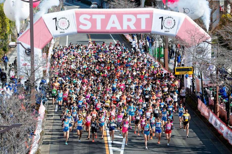 En la Maratón de Nagoya 2021, el pasado 14 de marzo, participaron 4.704 corredoras.
