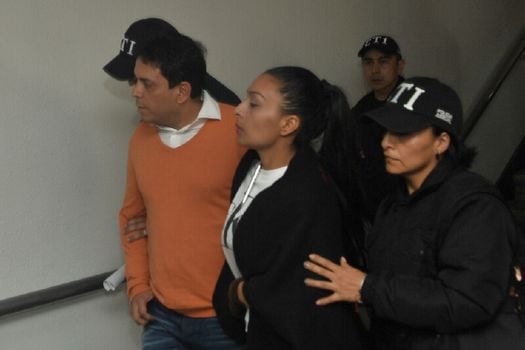 El exfiscal Bermeo fue capturado junto con su pareja, Ana Cristian Solarte, el pasado 1° de marzo. / Cristian Garavito - El Espectador.