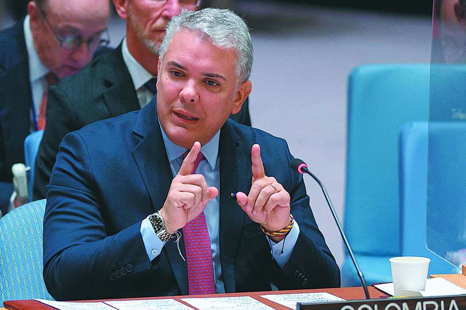Uno de los choques más recientes entre Colombia y Rusia se dio en el Consejo de Seguridad de la ONU, reunión a la que Iván Duque asistió para presentar el informe trimestral de la implementación del Acuerdo de Paz.