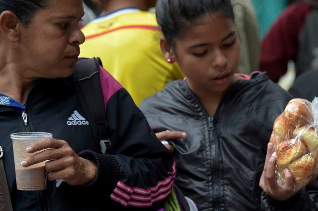El 80% refugiados venezolanos en Colombia sufren inseguridad alimentaria, según ONU
