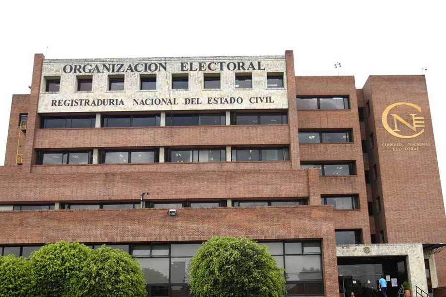 Fachada de la Registraduría Nacional del Estado Civil / Foto Juan Carlos Sierra.