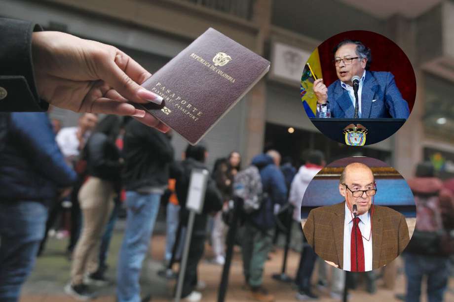 El canciller Álvaro Leyva, por instrucción del presidente Gustavo Petro, declaró desierta la licitación de pasaportes, o que derivó en el anuncio de una demanda de Thomas Greg. 