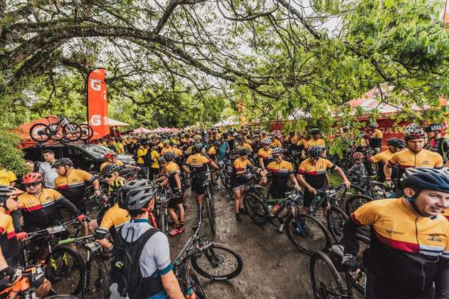 Más de mil ciclistas estuvieron en la Ride Manzur–Pedaleando con Goga 2.0