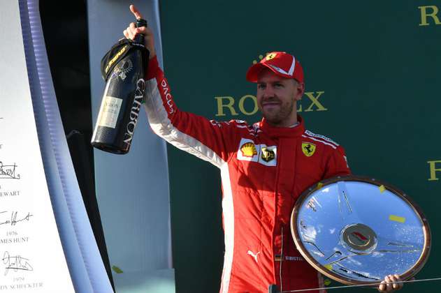 Sebastián Vettel se quedó con el Gran Premio de Melbourne