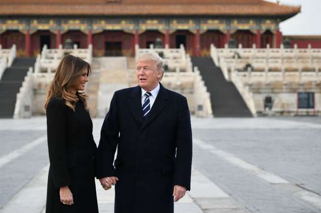 Trump llega a China, la etapa más delicada de su gira asiática 