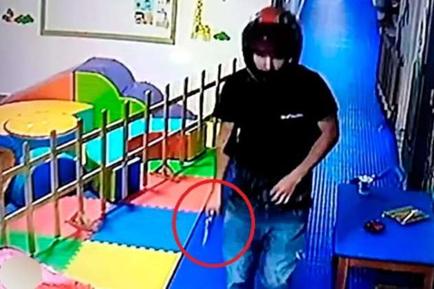 Hombre armado entró a un jardín infantil en Bello, Antioquia, para atracar a una mujer