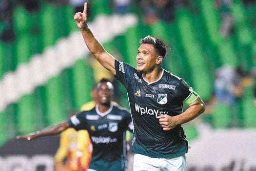 Teófilo Gutiérrez ha marcado siete goles y ha hecho dos asistencias en 18 partidos jugados con el Deportivo Cali.  / Dimayor