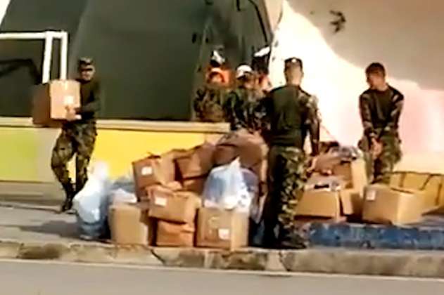 Militares que habrían robado ayudas humanitarias para Providencia fueron sancionados