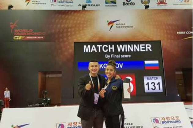 Camila Rodríguez, bronce en Grand Prix de Taekwondo de Moscú