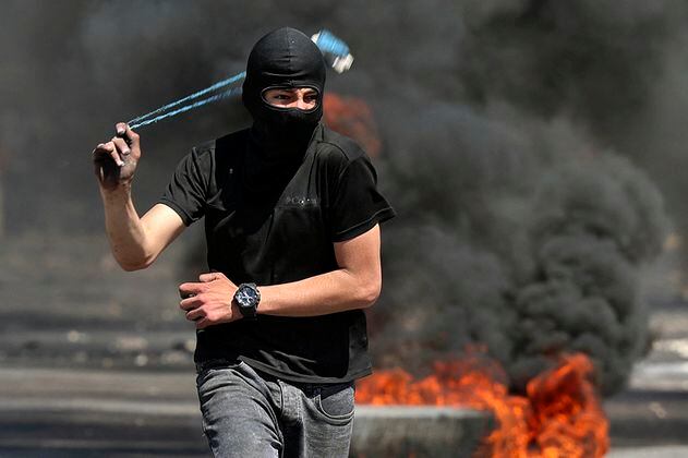 Las imágenes de los disturbios en Jerusalén que dejaron más de 150 heridos