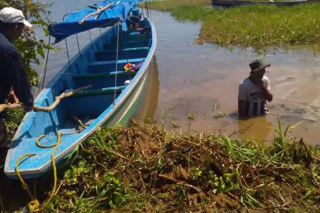 Se robaron una canoa que transportaba niños a colegio en Santander