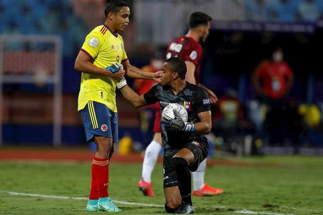 Colombia se estrelló con Faríñez y empató con Venezuela en la Copa América