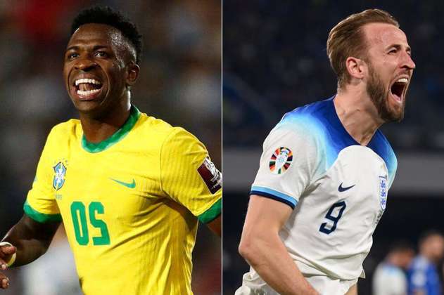 Inglaterra vs. Brasil: hora y dónde ver el partido amistoso