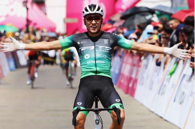 Alejandro Osorio dio la sorpresa y se consagró campeón nacional de ruta
