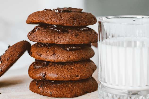 Receta de galletas de chocolate fáciles y rápidas con 4 ingredientes