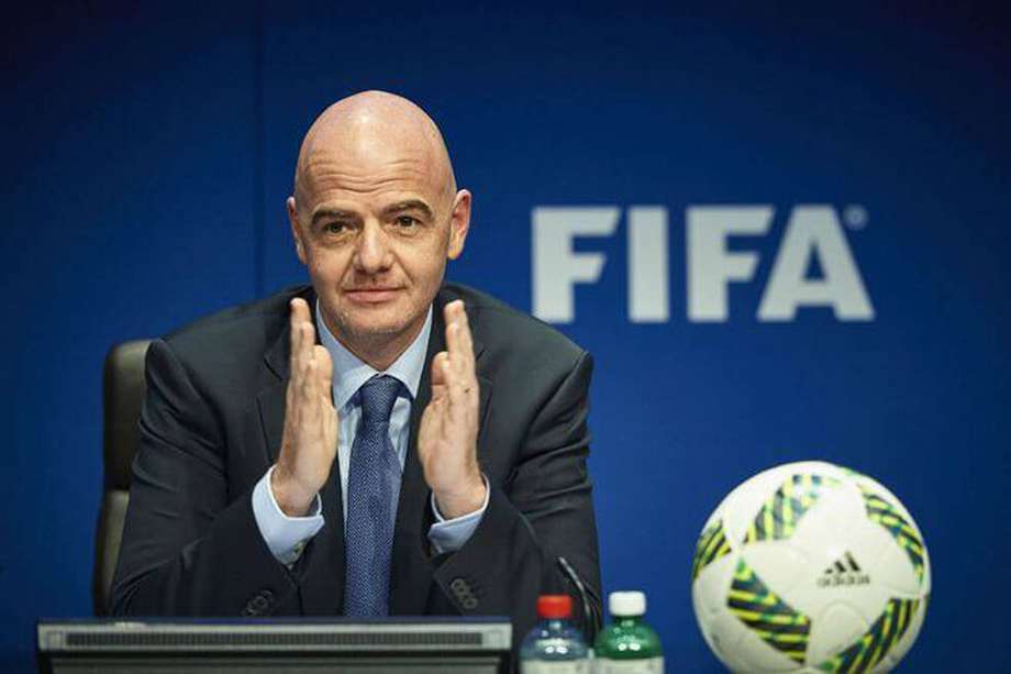 Infantino asumió como presidente de la Fifa en febrero de 2016.