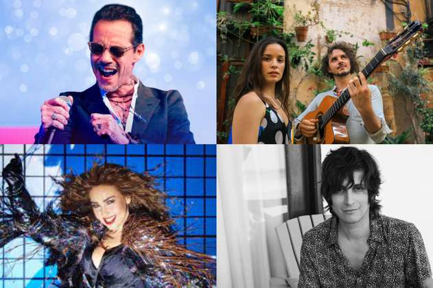 Thalia, Marc Anthony, Monsieur Periné y otros artistas estrenan nueva música