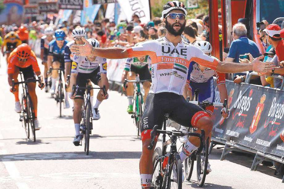 El último triunfo de Fernando Gaviria: la segunda etapa de la Vuelta a Burgos el pasado 29 de julio. El triunfo 44 de su carrera profesional. 