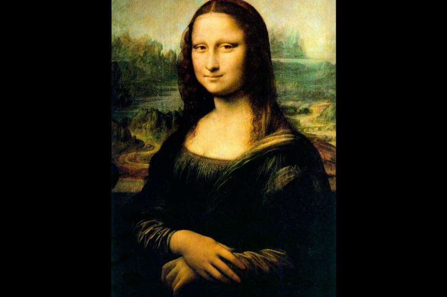 La Mona Lisa tradicional que reposa en el Museo de Louvre, en París.