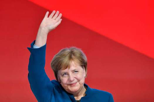 Angela Merkel, canciller de Alemania, se alista para aliviar el confinamiento en su país. / AFP