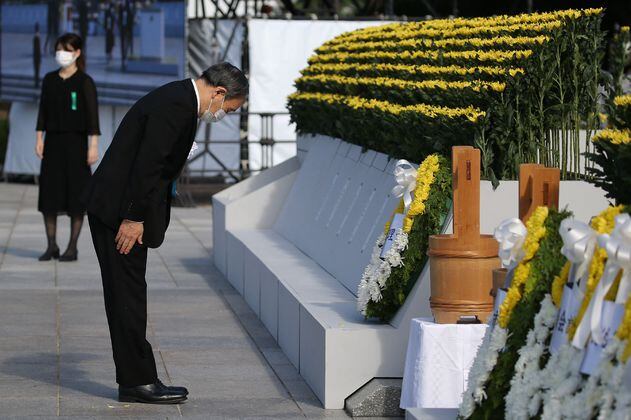 En medio de los Juegos Olímpicos, Japón conmemora 76 años de la bomba a Hiroshima 