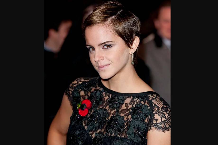 Emma Watson nos muestra la última tendencia en cortes de pelo