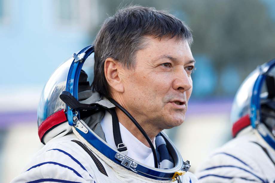 Oleg Kononenko, quien ostenta el nuevo récord de más tiempo en el espacio. 
