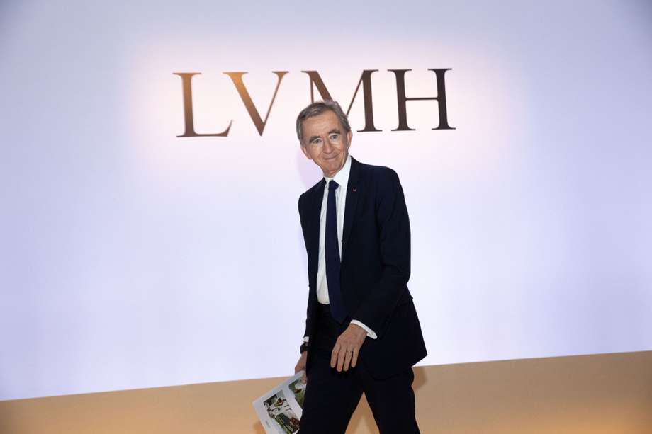 Bernard Arnault, multimillonario y director ejecutivo de LVMH Moet Hennessy Louis Vuitton SE.