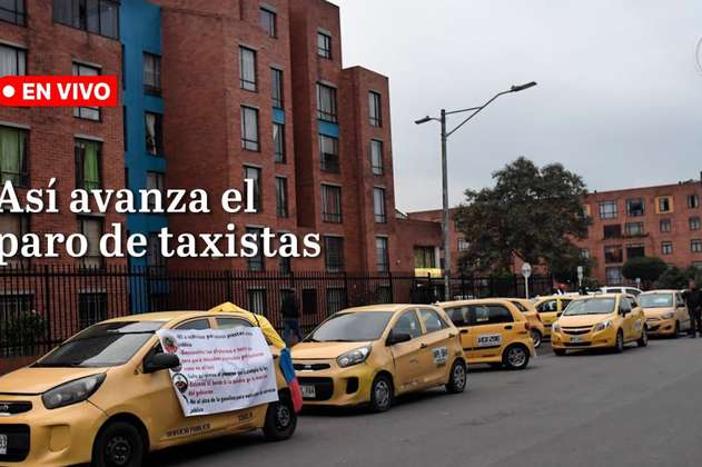 Paro de taxistas: así se vivió la jornada en Bogotá