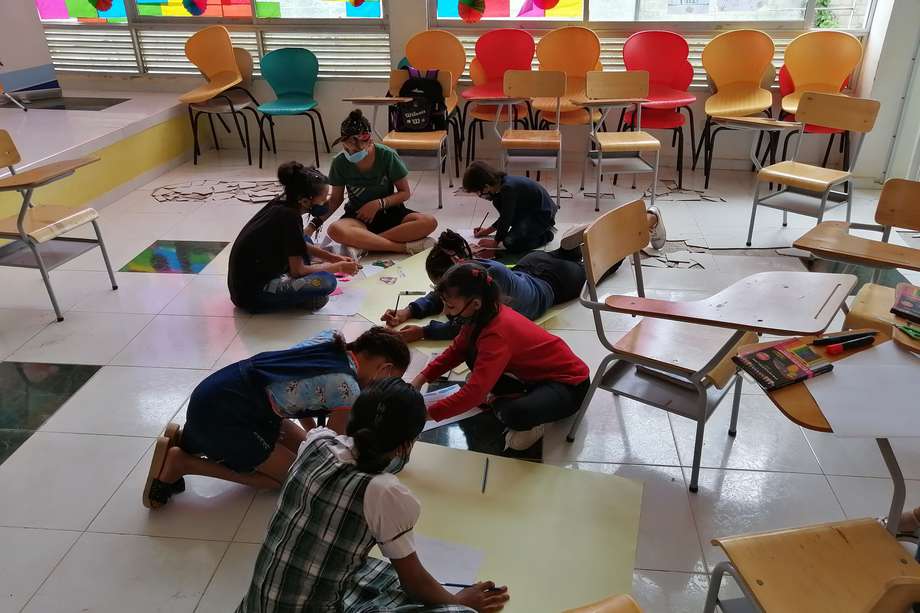 Save the Children realiza campamentos de lecto escritura en instituciones educativas de la Guajira.